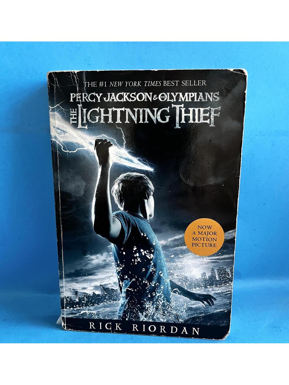 The Lightning Thief by Rick Riordan Paperback 2010 Movie Tie-In